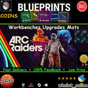 ARC Raiders🔥Workbench Materials Blueprints Coins Gears✨Cheap Fast Delivery🚀 - Picture 1 of 6