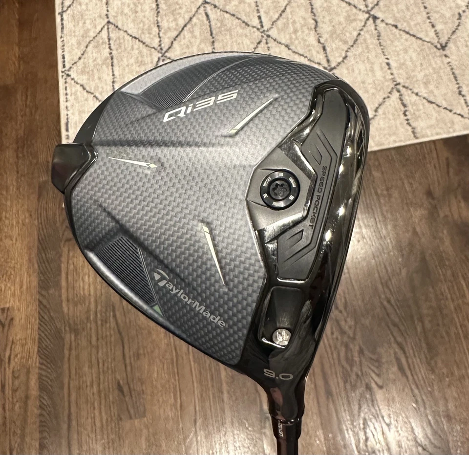 TaylorMade Qi35 Driver 9* Diamana T+ Xlink Tech 60g Stiff Mens RH HC NEW - Image 1 of 4
