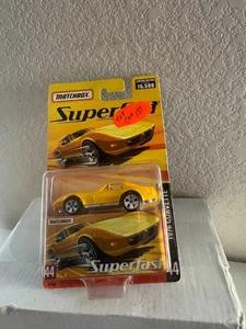 Matchbox Lesney Edition Superfast 1976 Corvette #44 Yellow E24. - Picture 1 of 1