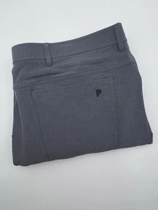 Public Rec Pants Men Size 42X32 Fits 42X30 Gray Stretch Tech Fabric 5-Pocket - Picture 1 of 14