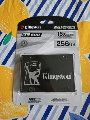 KINGSTON SKC600/256G 256G SSD KC600 SATA3 2.5 - Image 1 of 4