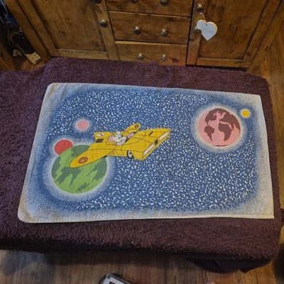  Danger Mouse Cotton Blend Pillow Case Vintage - Image 1 of 4