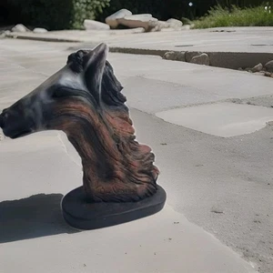 Bill Vernon Sculptures Limited Edition Wild Runner Pferdekopf 1994 mit COA - Bild 1 von 3