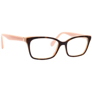 Kate Spade Eyeglasses Jeri OO4 Dark Havana/Pink Semi Butterfly Frame 52[]16 140 - Picture 1 of 6