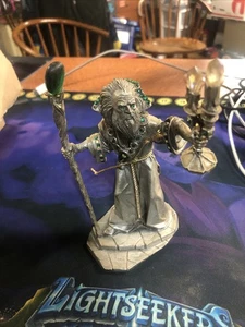 Gwydion The Wizard RF 1251 Grenadier 6" Colossal Lords 1991 Rawcliffe Pewter  - Bild 1 von 8