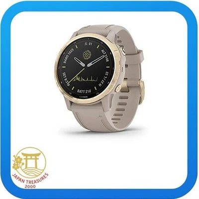 Garmin Fenix 6S Pro Doble Potencia Luz Oro Arena Pequeño 010-02409-21 Foto 1 de 4