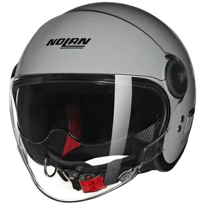 Casco Moto Jet Nolan N21 Visor 06 Classico 303 Grey Lucido N2Y000007303 - Foto 1 di 5
