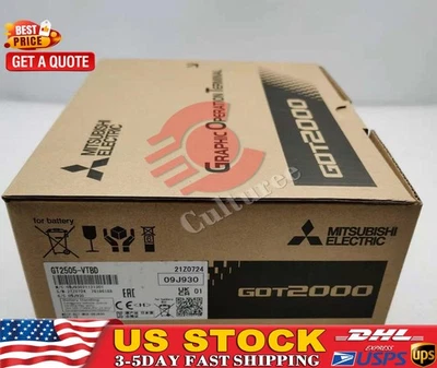 New MITSUBISHI GT2505-VTBD HMI Touch Panel GT2505VTBD In Box Fast Shipping - Image 1 of 4