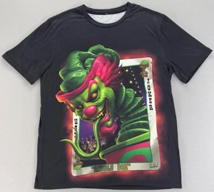 Insane Clown Posse ICP Riddle Box Joker Playing Card Shirt Tom Wood Black Snake - Picture 1 of 17