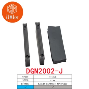 10 piezas DGN2002C DGN2002-J IC808 2,0 mm DGN corte ranurado insertos de carburo - Imagen 1 de 6