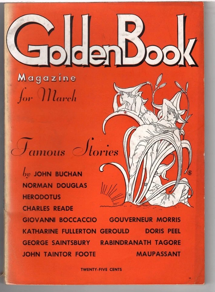THE GOLDEN BOOK MAGAZINE March 1935 ~ 2/5 - Image 1 of 1