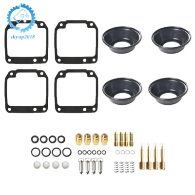For YAMAHA XJ550 1981-1983 XJ 550 Maxim Carburetor repair kit diaphragm Vacuum - Image 1 of 4