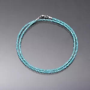 Collar de cuentas facetadas micro/pequeñas de 20" pulgadas - Imagen 1 de 3
