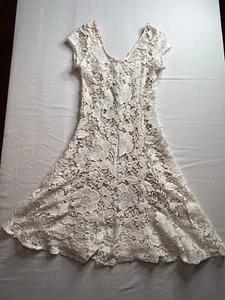 B Collection Lace S Dress Bridal Old Money Ceremony A-Line Charleston Country - Picture 1 of 10