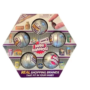 ZURU 5 Surprise Series 3 MINI Brands Five Ball Pack Brand New Ready to Ship - Picture 1 of 2