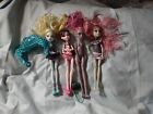 Job Lot Monster High Dolls 2 From 2008 And 2 From 2011  Sea Description