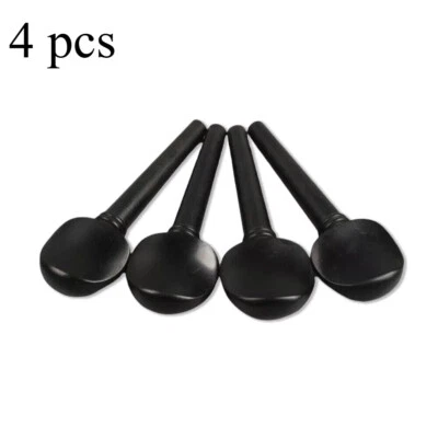 4pcs 4/4 Cello Peg Ebony wood cello pegs Cello Part Accessories - Image 1 of 4