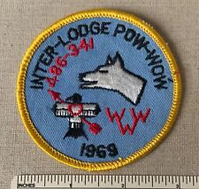 VTG 1969 OA LODGE 486 PALO DURO & 341 CHIEF LONE WOLF Inter Lodge Pow Wow PATCH