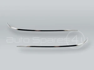 Cubierta de moldura exterior del parachoques delantero cromado PAIR se adapta a 2003-2006 MB Clase S W220 - Imagen 1 de 1