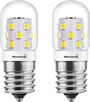 LED Microwave Light Bulbs under Hood 40W Equivalent, E17 LED Bulb Dimmable for R - Image 1 of 4