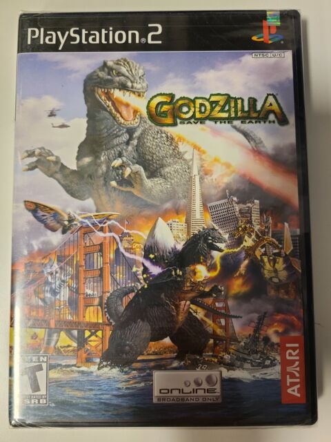 GODZILLA SAVE THE EARTH PLAYSTATION 2 PS2 PS 2