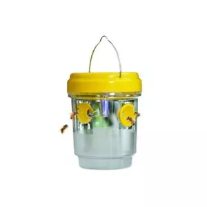 Wasp Traps Outdoor Hanging, Solar Powered Bee Traps S8A9 For Outside V7U2 - Imagen 1 de 14