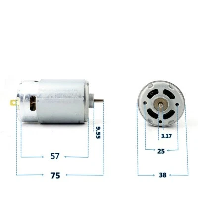 1PC HIGH TORQUE MOTOR / High-Speed Electric Tool Motor RS-550VC/VD-6532 18V 20V - Image 1 of 4