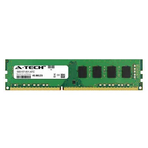 4GB DDR3 PC3-10600 1333 MHz DIMM (HP 585157-001 Equivalent) Desktop Memory RAM - Picture 1 of 2