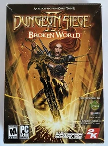 DUNGEION SIEGE PC GAME. GREAT FOR COLLECTORS OF OLDER HARD COPIES. 23 YRS OLD - Picture 1 of 21