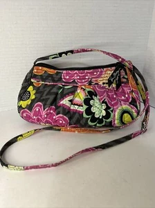 Vera Bradley Frannie Crossbody kleine Schultertasche verstellbarer Riemen Ziggy Zinnia - Bild 1 von 4