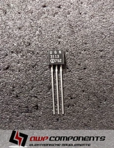 (5 Stk.) UGN3113U - Hall Effect Schalter 3-PIN - Allegro MicroSystems - Picture 1 of 1