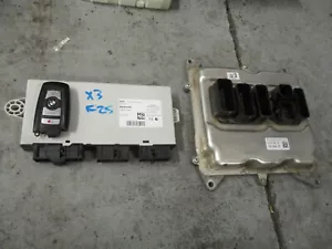 12-16 BMW X3 X4 328i N20 CAS4 Key DME ECU Central Access System *SET* - Bild 1 von 8