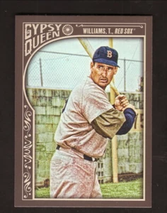 Tarjeta de béisbol Ted Williams--Medias Rojas de Boston--2016 Topps Gypsy Queen - Imagen 1 de 2