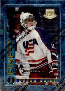 1994-95 Topps Finest Deron Quint #116