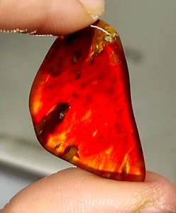 Esemplare minerale corniola fuoco agata rossa naturale 2g guarigione - Foto 1 di 8