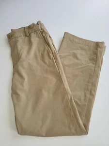 Boys Vineyard Vines Performance Breaker Pants size 14 khaki uniform - Picture 1 of 6