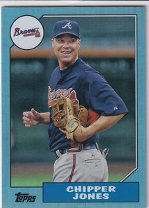 Chipper Jones - /25 Blue Foil - 2022 Topps Archives - Bild 1 von 2