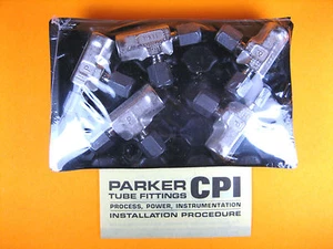 Parker - 2-2-2 MBZ-SS - SS Female Run Tee, 1/8Tx1/8Tx1/8F (Box of 5) - Picture 1 of 7