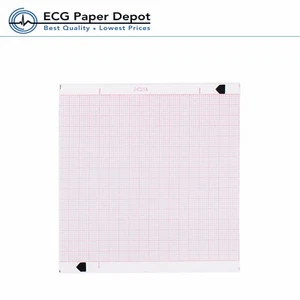 Zoll ECG macchina registrazione carta griglia rossa 8000-0300 ECG rotolo grafico confezione da 60 nuovo - Foto 1 di 4