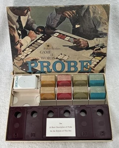 PROBE Game of Words Vintage Parker Brothers 1964 - Picture 1 of 10