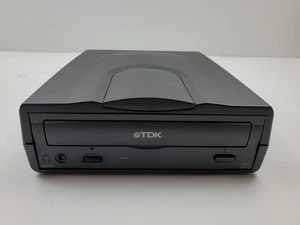 TDK Model UE-5201B CD-RW External Drive Tested No Cables - Picture 1 of 7