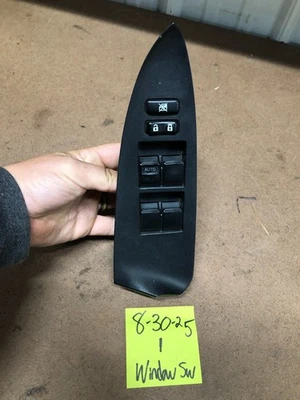 Interruptor de bloqueo de ventana eléctrico maestro Toyota RAV4 2006-2012 moldura negra OEM Foto 1 de 4