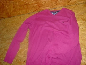 Tommy Hilfiger XL Herren V- Pullover beere TOP!!! - Bild 1 von 2