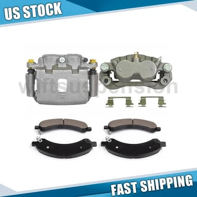 Pinza de freno trasera y pastillas de cerámica para Chevrolet Express 3500 2003 2004 Foto 1 de 4