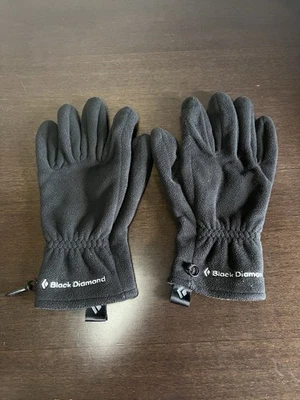Guantes de lana de diamante negro peso medio pequeños para hombre Foto 1 de 4