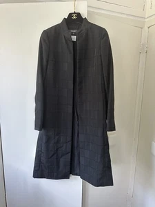 A Chanel black faille evening coat, Autumn-Winter 2000-01, Size 34 - Picture 1 of 12