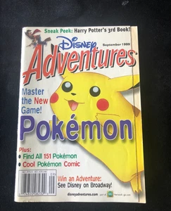 Pokémon Disney Abenteuer Magazin September 1999 - Bild 1 von 3