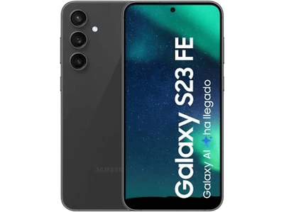 Móvil - Samsung Galaxy S23 FE, 256GB, 8GB RAM, Graphite, con IA, 6.4" 4500 mAh - Imagen 1 de 4
