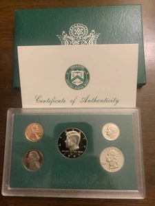 1997 Clad US Proof 5 Coin Set with Original Packaging & COA COMPLETE - Picture 1 of 1