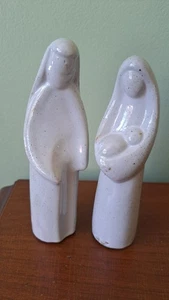 Kreativkooperative Heilige Familie Figuren Maria Jesus Josef Krippe Bauernhaus rustikal - Bild 1 von 6